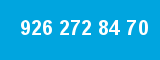 926 272 84 70 926 272 84 70